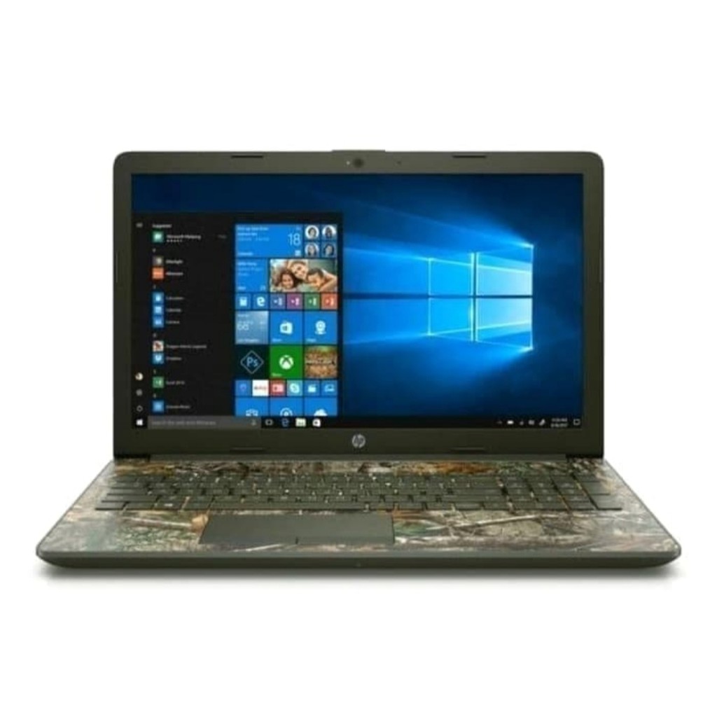 Laptop second seken Army Tentara Gaming Desain HP 15-DB0047WM 8 gb 8gb  SSD 128gb