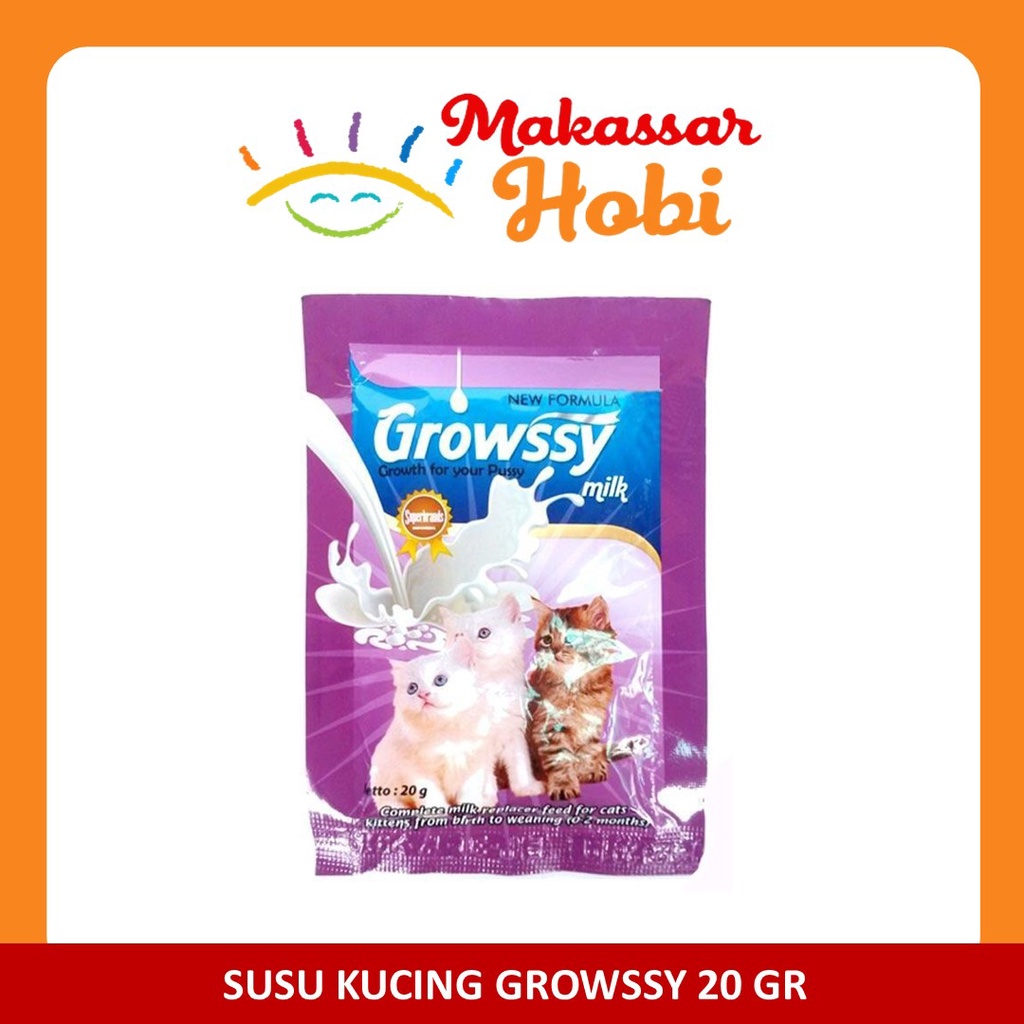 Susu Kucing GROWSSY Growsy Cat Milk 20 gram 20gr 20gram