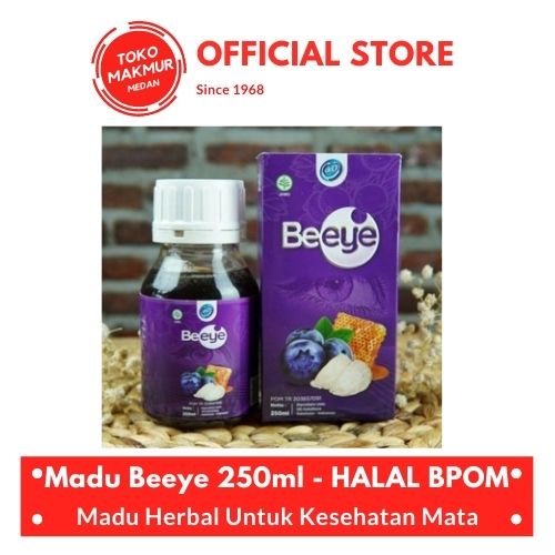 BEEYE MADU MATA MINUS/ 100% ORIGINAL/ SEMBUH MATA MINUS/PLUS/SILINDRIS/ATASI IRITASI MERAH &amp; PERIH