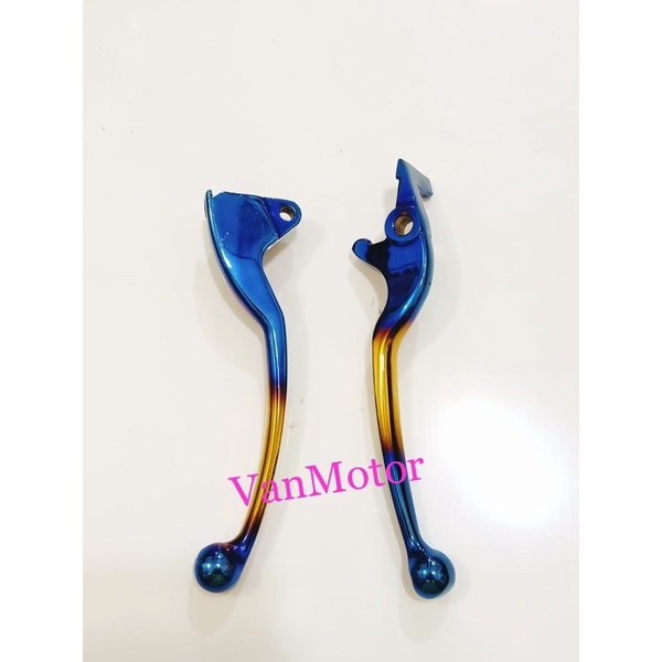 HANDLE HENDEL SCOOPY 2TONE TUTON TWOTONE  1 set KIRI KANAN