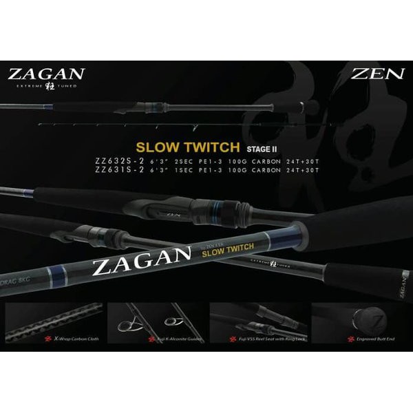 Rod Zen Zagan Slow twitch pe1-3