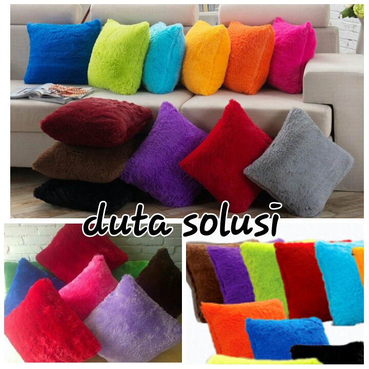 Bantal Bulu Ukuran 40x40 CM (ISI STYROFOAM)