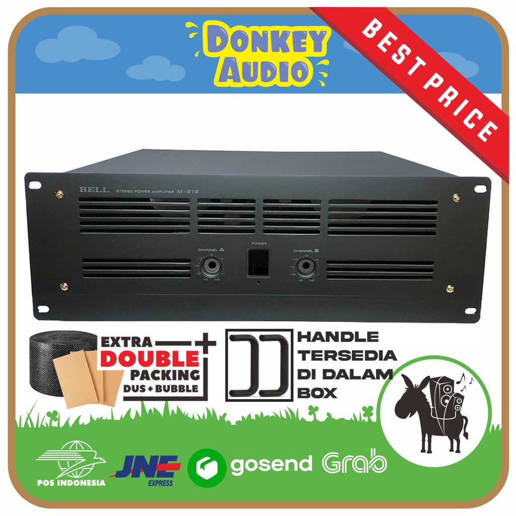 BOX POWER AMPLIFIER M919 BELL