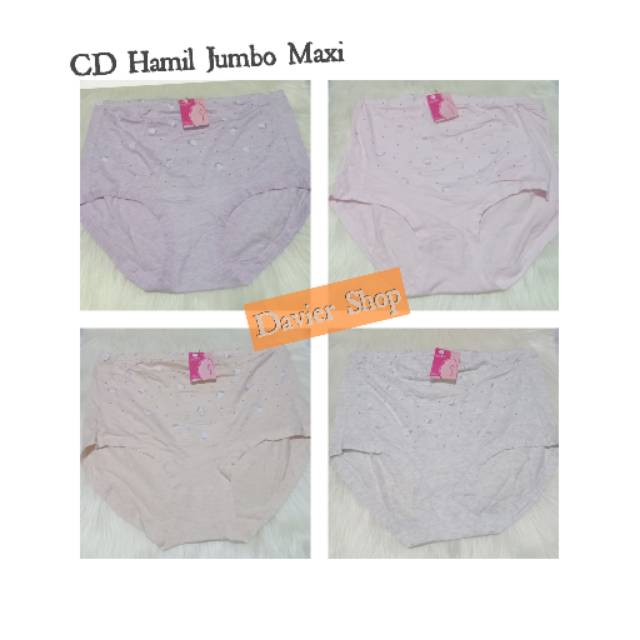 Celana Dalam Hamil Bumil Ibu Hamil Jumbo Maxi Chelyne N83