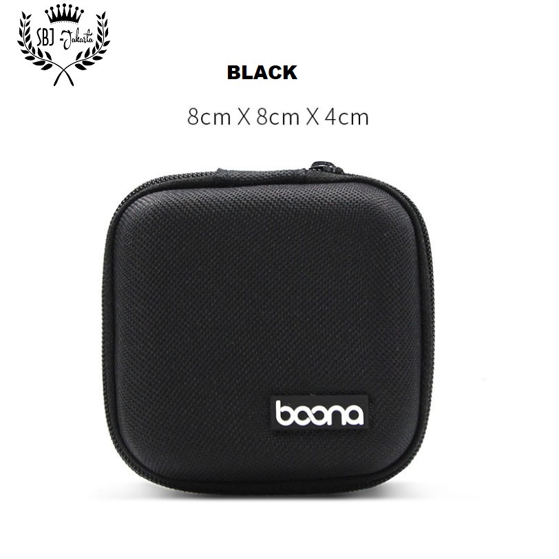 Baona F01 Tempat Headset earphone Portable / Kotak earphone Headset Baona model Mini Eva hardcase