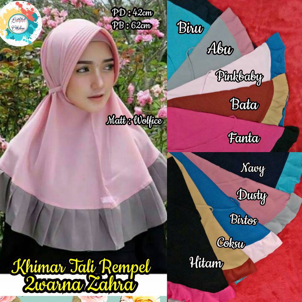 Kerudung Khimar Tali