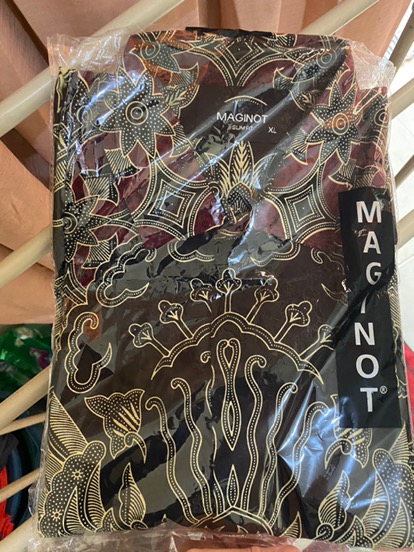 Maginot Kemeja Batik Pria Arjuna-ss Lengan Pendek