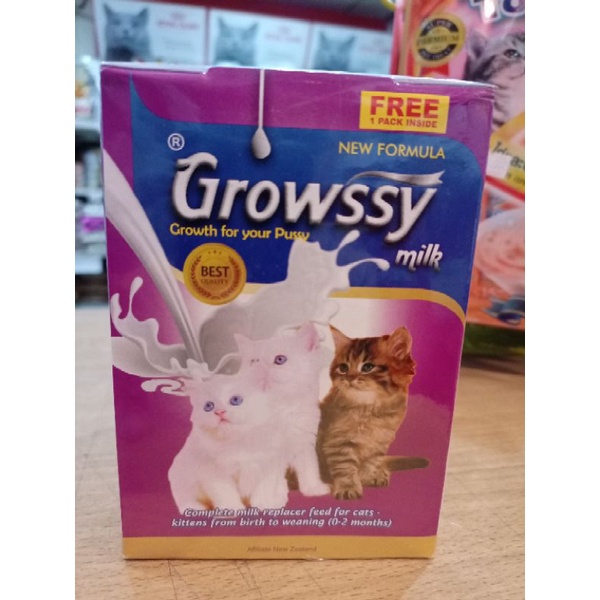 Susu Kucing susu Growssy 10dus-growssy baby cat milk