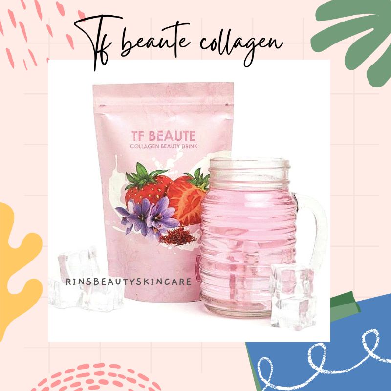 tf beaute collagen / tf beauty collagen / tf collagen drink 200gr 200gram / collagen pemutih kulit /