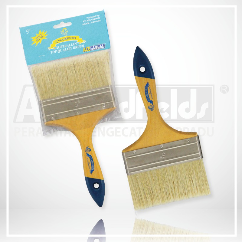 

CHAMPION WHITE BRUSH (5") / KUAS CAT ACE OLDFIELDS