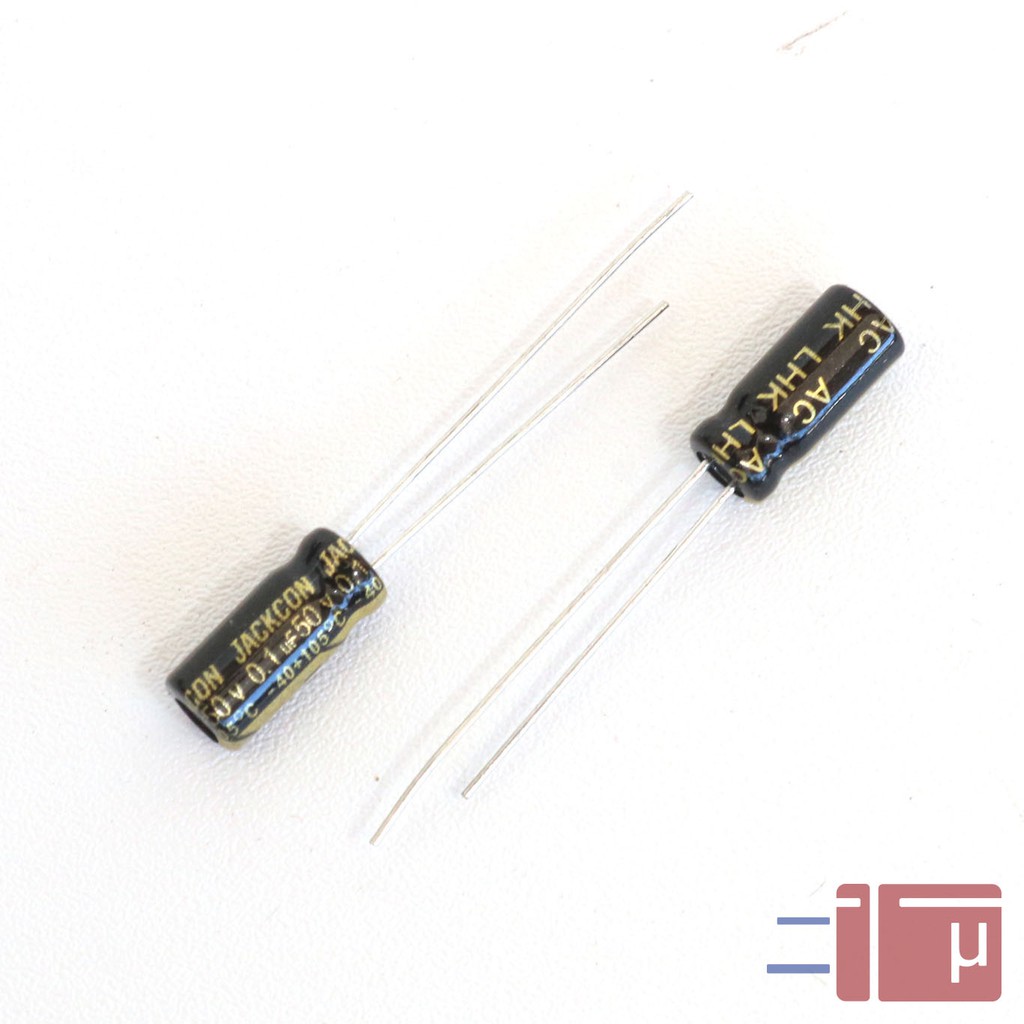 x10 Elco 0.1uf 50V Jackcon Original Taiwan