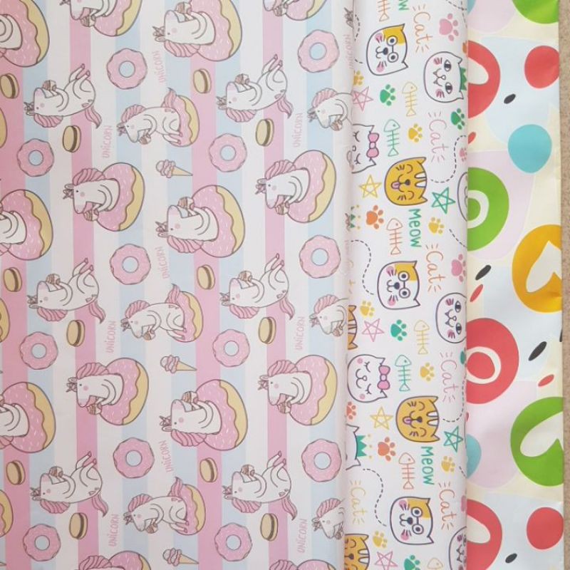 

kertas kado + kartu ucapan (packing)