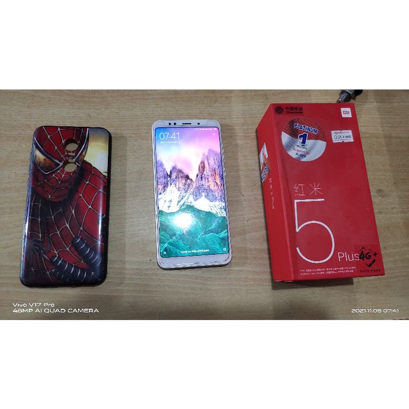 xiomi redmi 5 plus ram 4 second