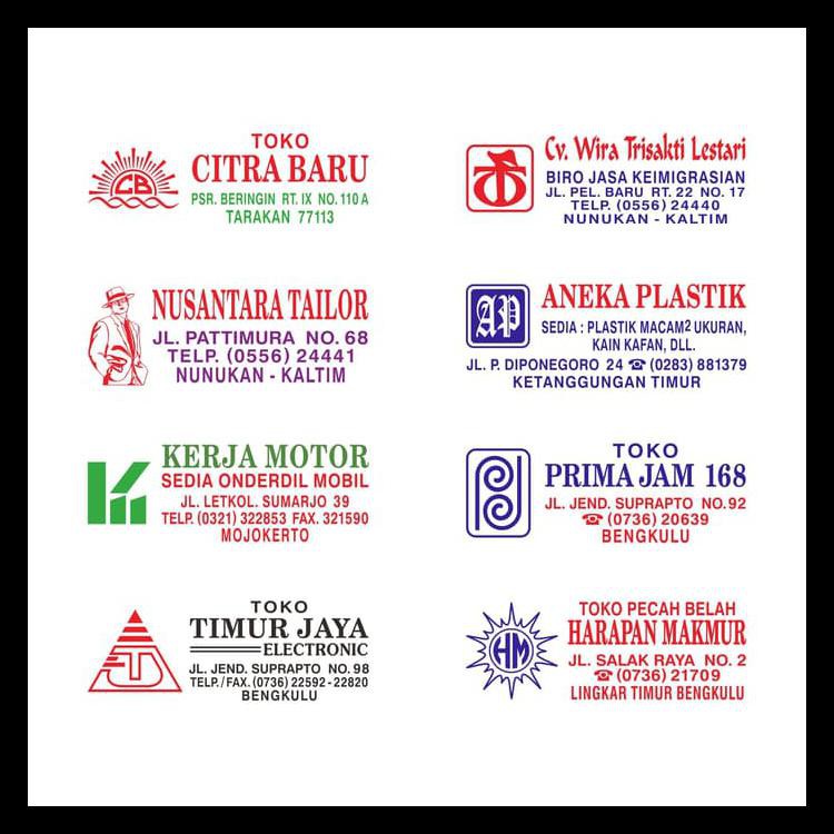 

Diskon Stempel Otomatis / Stempel Warna 2 Warna Ukuran Standar Keren