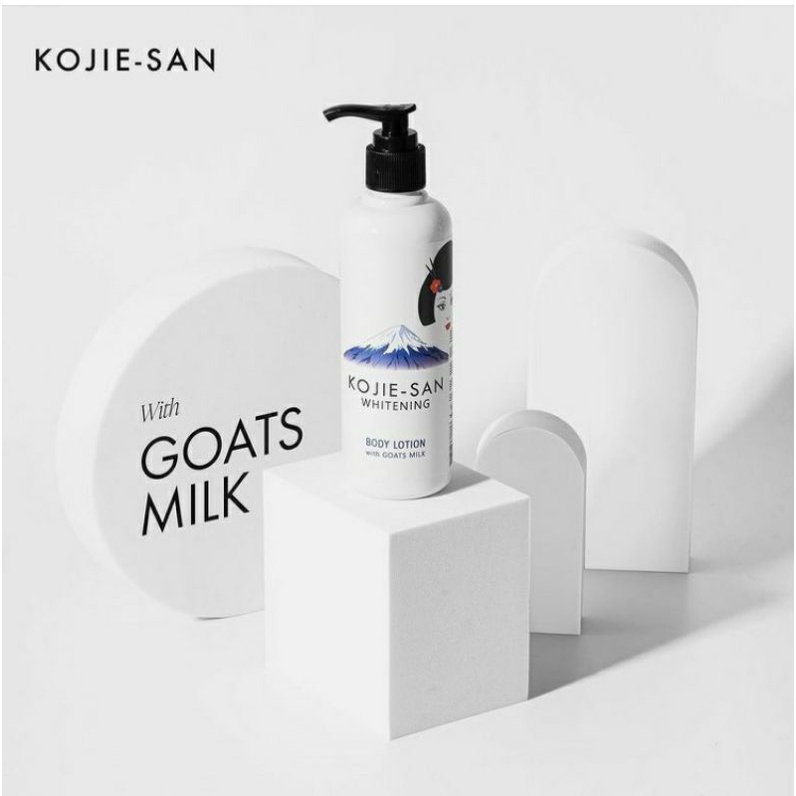 ✨ AKU MURAH ✨ Kojie-San Whitening Body Lotion With Goats Milk 250ml