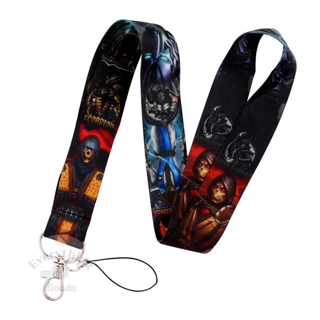 

Everything Goods - LY0000028 Mortal Kombat Tali Lanyard Name Tag Lucu