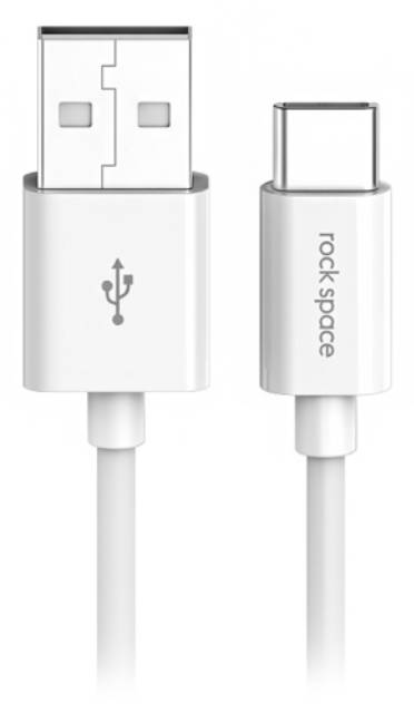 ROCK SPACE S08 (MICRO USB, TYPE C, LIGHTNING) CHARGE &amp; SYNC ROUND CABLE