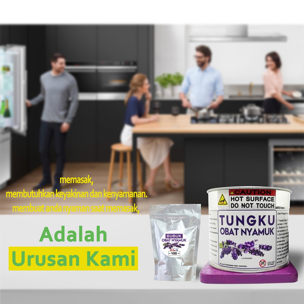 Obat Anti Nyamuk Kecoa Ampuh Buktikan Paket Tungku &amp; Bubuk Lavender 100GR / pasir ajaib / tungku