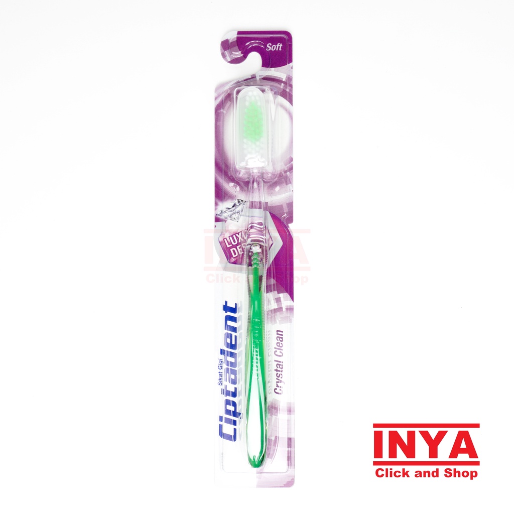 SIKAT GIGI CIPTADENT CRYSTAL CLEAN SOFT TOOTHBRUSH