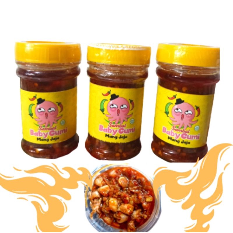 

Sambel Baby Cumi 150g - Sambel Beby Cumi Demia