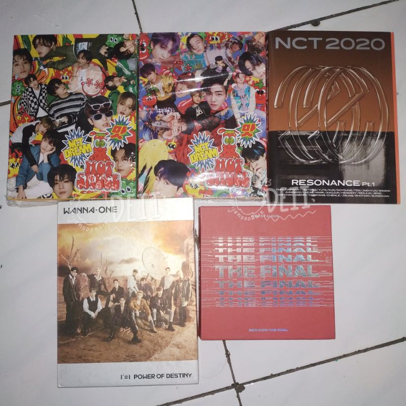 ALBUM ONLY DAY6 Negentropy, NCT DREAM Hot Sauce Boring & Hello Future, NCT 2020 Resonance Future, NC