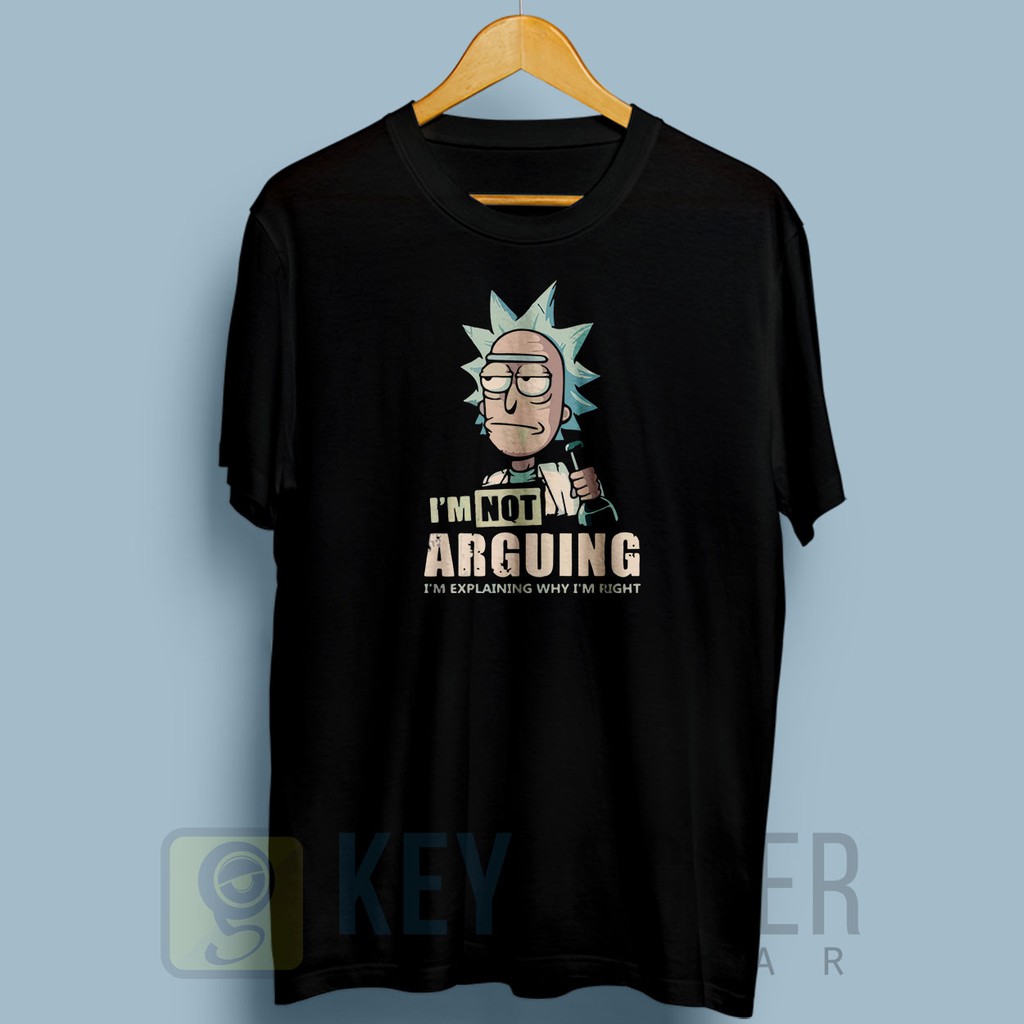 Baju Kaos Rick Sanchez Einstein 12