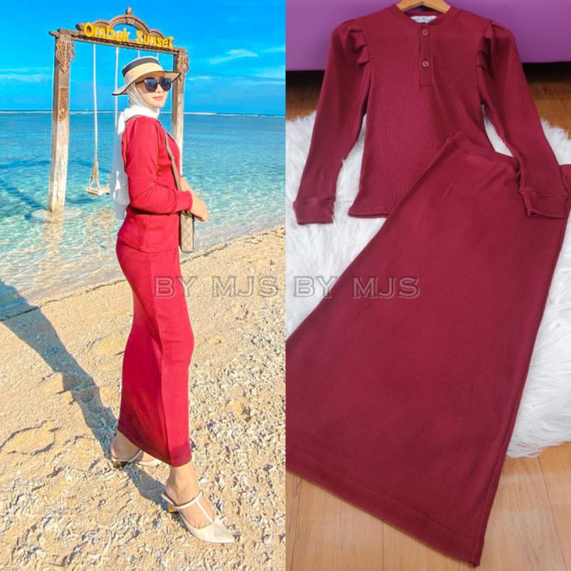 ONE SET SHIREEN By MJS Homedress Original