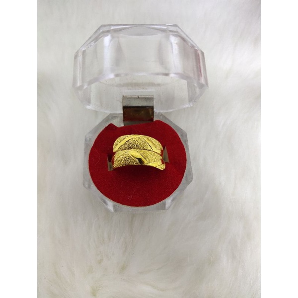 Cincin Silih Asih Lapis Emas