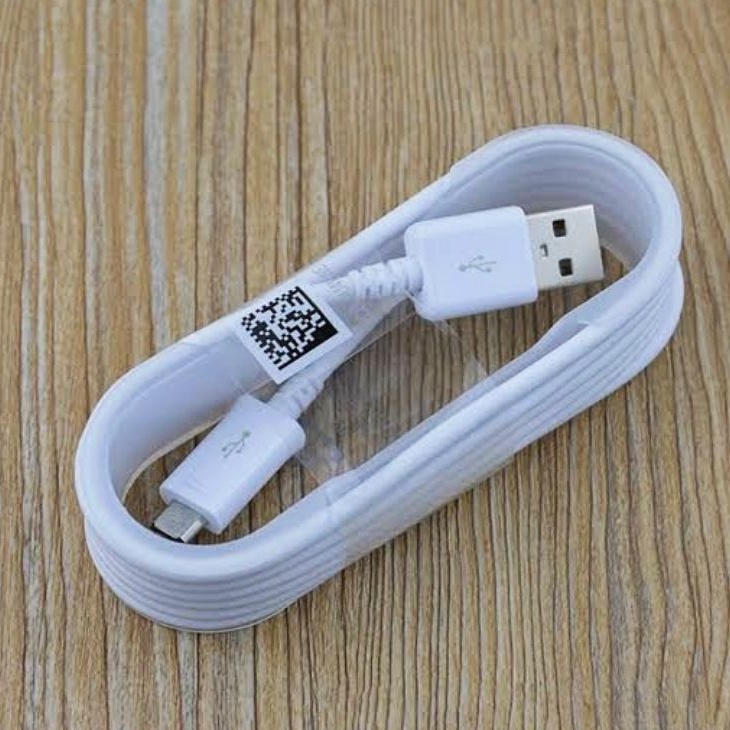 Original Kabel Data Samsung Micro Usb Fast Charge A01 A02 A03 Core A10 A10S S6 S7 A6 A6+ J2 J3 J4 J5 J6 J7 Note 4