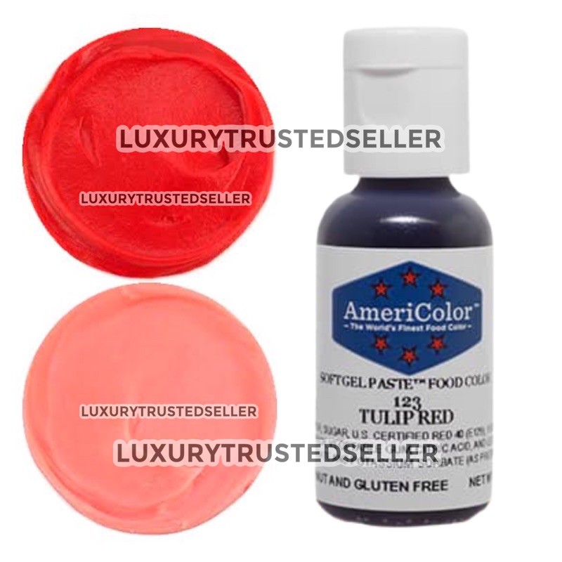 

AMERICOLOR SOFTGEL PASTE TULIP RED 0.75 OZ