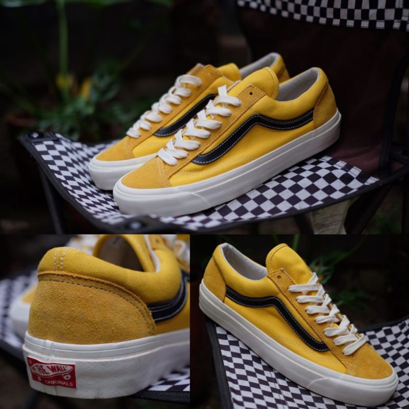 Vans Vault OG Style 36 Lx Gold Yellow Black Original