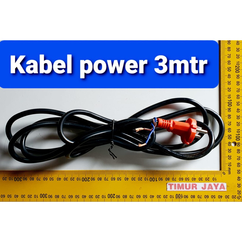 Kabel Mesin/Listrik Mesin Power Tool Tembaga 2 x 3 Meter