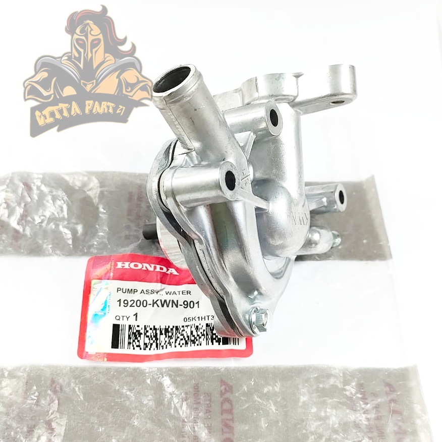 WATER PUMP WATERPUMP ASSY KOMPLIT HONDA AHM KVB KUALITAS ASLI ORIGINAL HONDA AHM PRESISI TODAK BOCOR BAHAN BERKUALITAS POMPA TERATUR BERFUNGSI DENGAN BAIK DAN DIJAMIN AWET VARIO 125 ESP VARIO 150 ESP VARIO 125 TECHNO VARIO 125 LED VARIO 150 LED