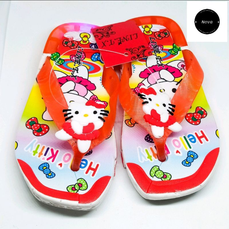 Sandal Anak Led Hello Kitty/Lol