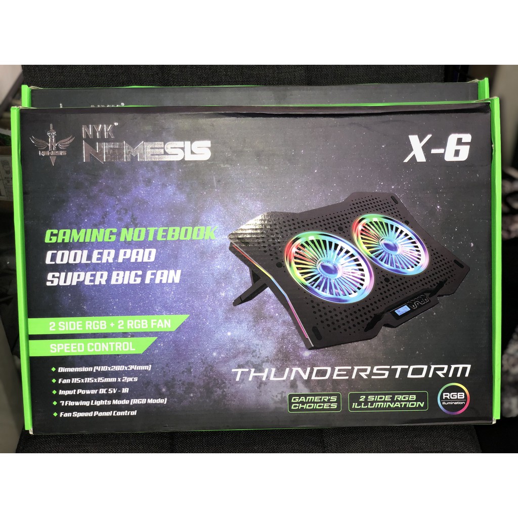Cooling fan Gaming Notebook NYK Thunderstorm X-6 / NYK X6 / NYK X-6