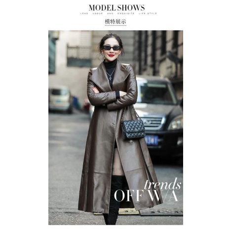 Jaket kulit Wanita/Jubah Wanita Mode korea kerah tangan panjang