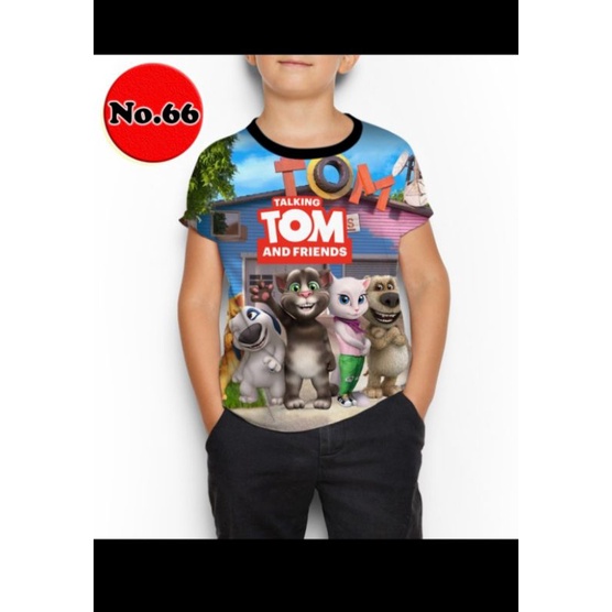 kaos anak tom and friends 65 66