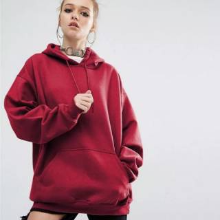Sweater wanita pria trend 2022 HODIE POLOS BIG SIZE Sweater wanita pria trend 2022 HODIE POLOS BIG SIZE