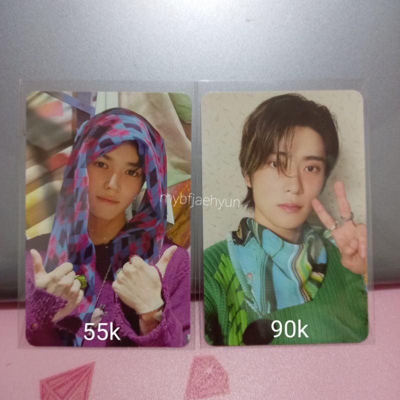 pc taeyong jaehyun catharsis favorite nct photocard