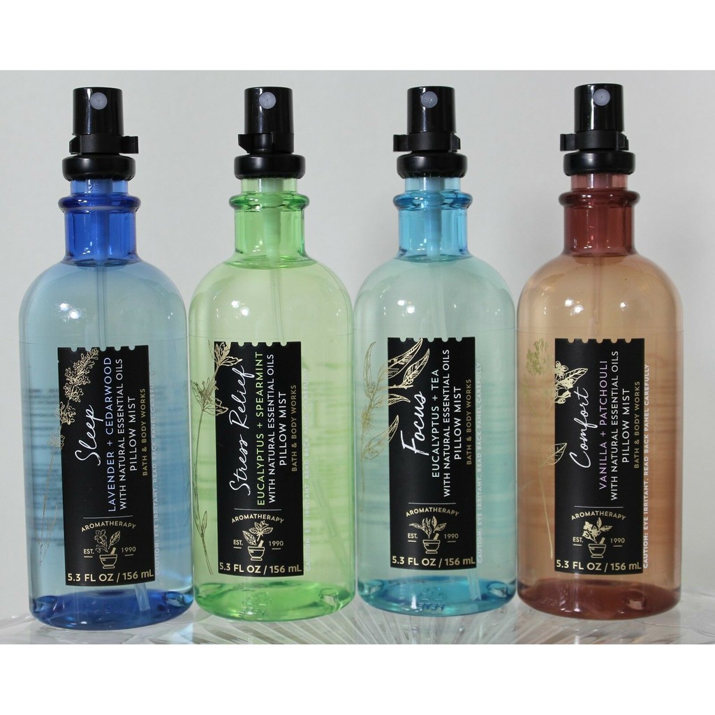 Bath Body Works Pillow Mist Aromatherapy Stress Relief Love