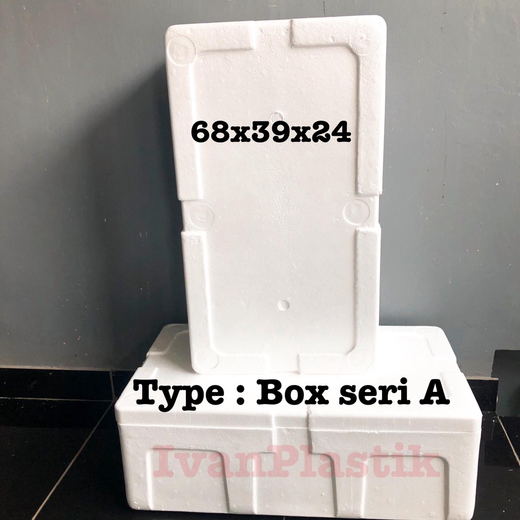 

BOX STYROFOAM SERI A BOX STEREOFOAM 68X39X24