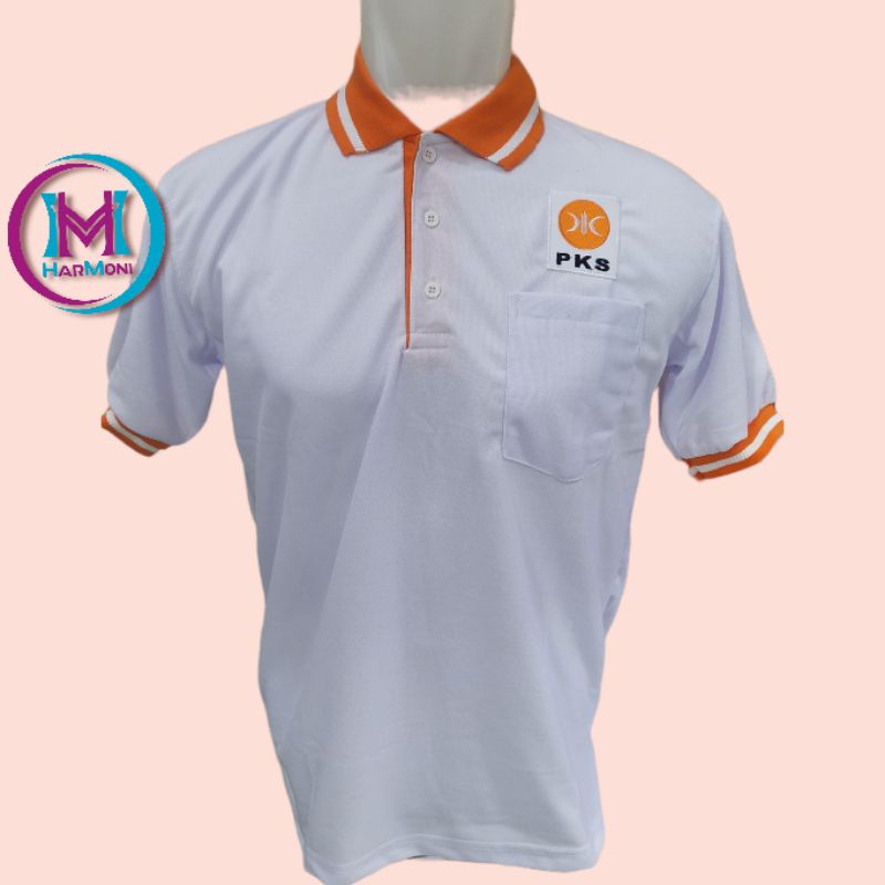 KAOS POLO PARTAI PKS / KAOS PARTAI PKS