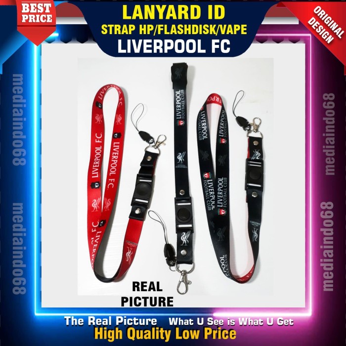 

Murah Liverpool Fc Lanyard, Strap Gantungan Hp, Kamera, Kunci, Flashdisk Bagus