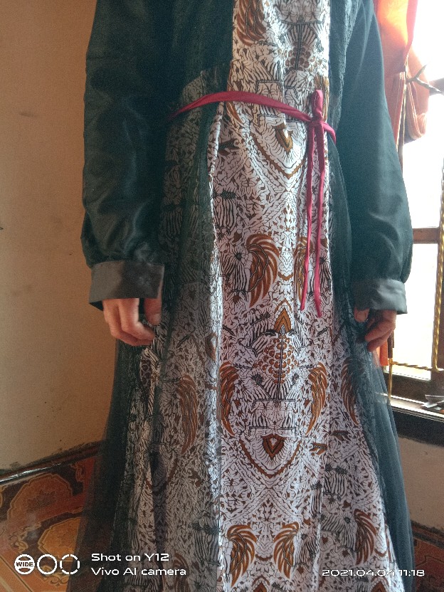 Gamis Couple Pasangan Kondangan Keluarga Ibu Dan Anak Muslim Syari Terbaru Kekinian Batik Couple Set