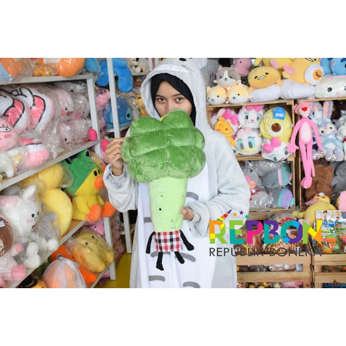 BONEKA BROKOLI BROCCOLI SAYUR BUAH