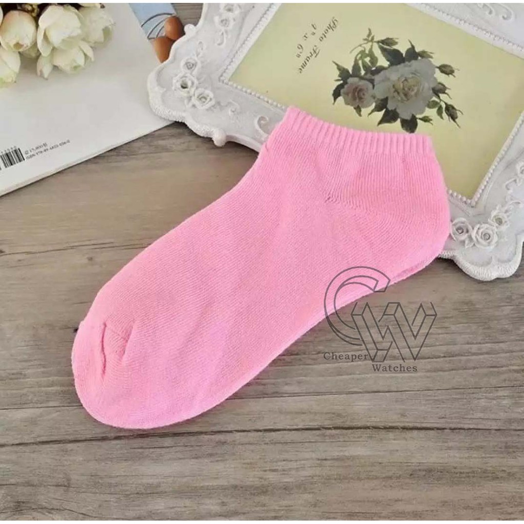 Cheaper-Kaos Kaki Pendek Kaos Kaki Ankle Cute Korean Kaos Kaki Pendek Polos  Motif Semata Kaki Import Murah