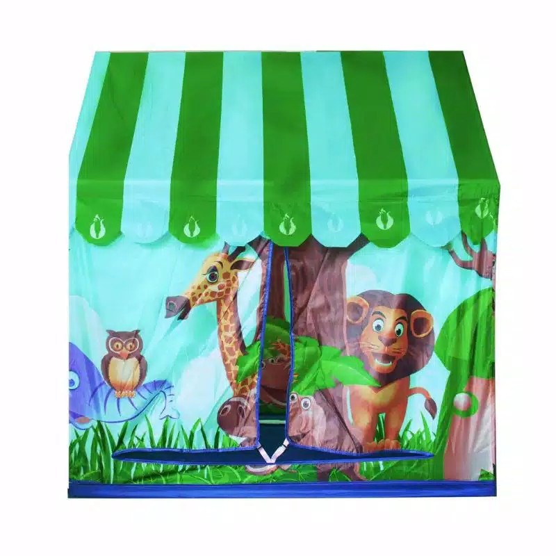 Tenda Anak Kartun Karakter Hewan Zoo Kids Tent - Tenda Anak Pemadam AN8117 Mainan Rumah