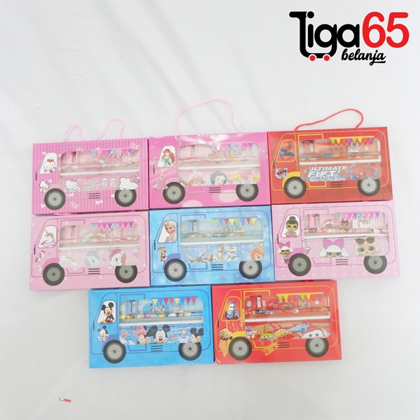 365 STATIONERY SET #40853 Buku &amp; Alat Tulis Anak / Karakter Fancy Gambar Lucu