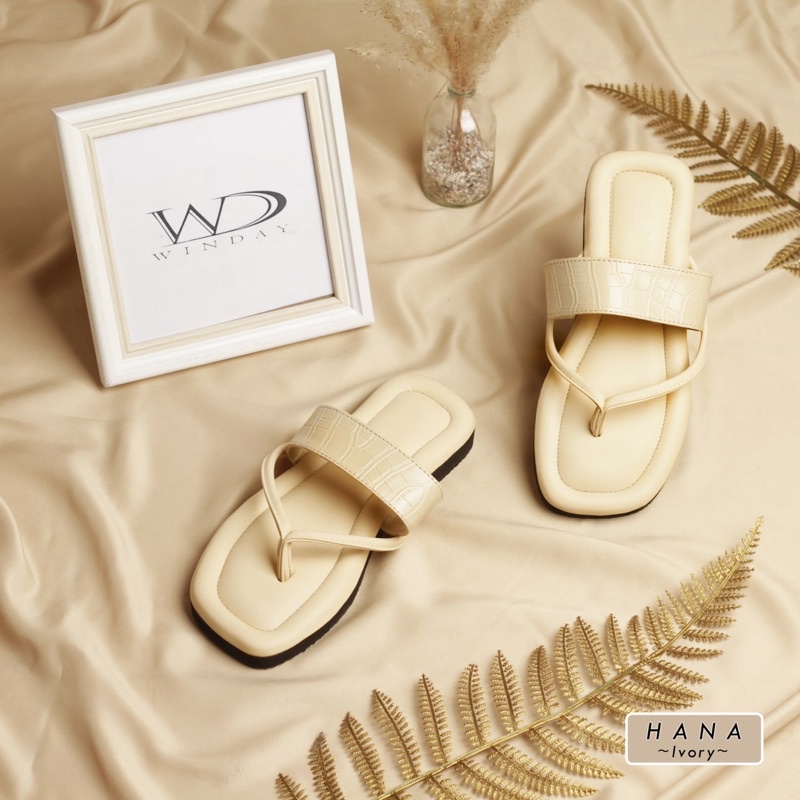 Winday HANA Sandal Wanita Platform croco