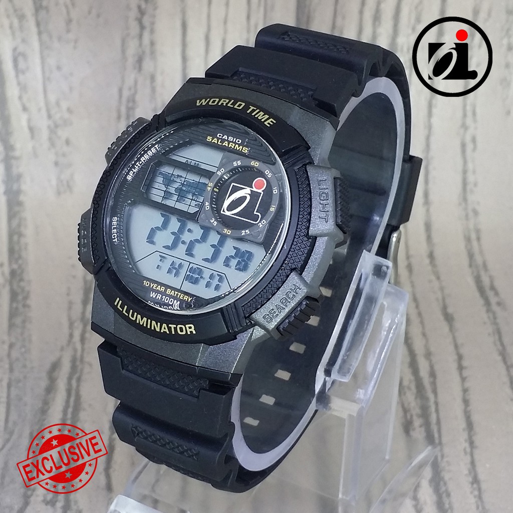 [SUPER EXCLUSIVE] JAM CASIO ILLUMINATOR OI DIGITAL